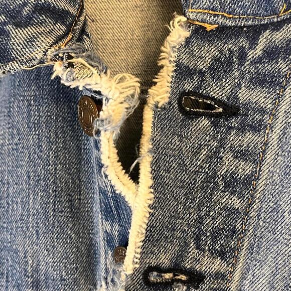 Levi’s Big E 1960s Vintage Denim Jacket 70505 - Picture 7 of 9
